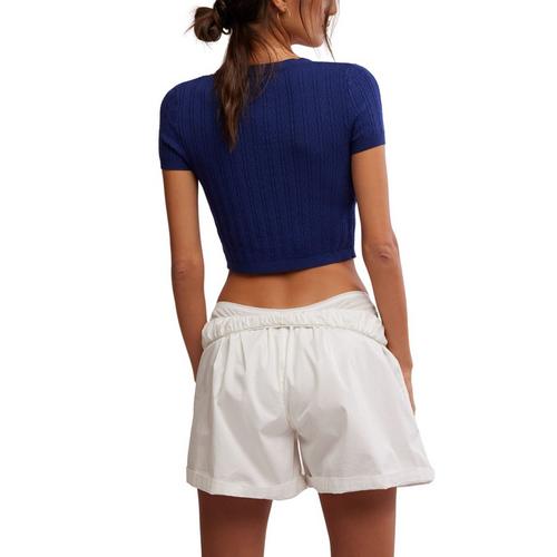 Women's Free People Cassie Cardi V-Neck Crop Top - Primary Image