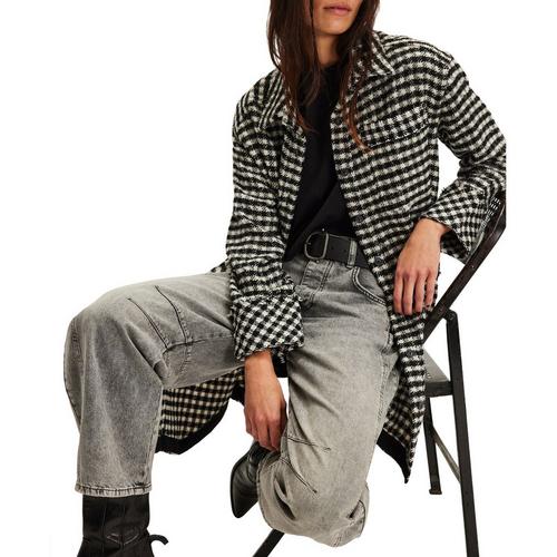 Women's Free People We The Free Get Around Houndstooth Jacket - Primary Image