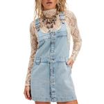 Women's Free People We The Free Edie Denim Shift Dress - Thumbnail 3 of 4
