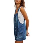 Women's Free People You've Got The Love Shortall - Thumbnail 2 of 6