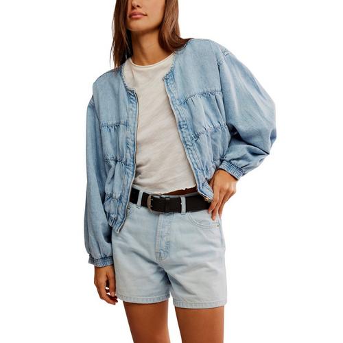 Women's Free People We The Free Layla Denim Jacket - Primary Image
