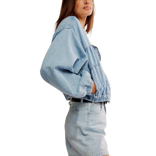 Women's Free People We The Free Layla Denim Jacket - Primary Image