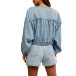 Women's Free People We The Free Layla Denim Jacket - Thumbnail 3 of 4