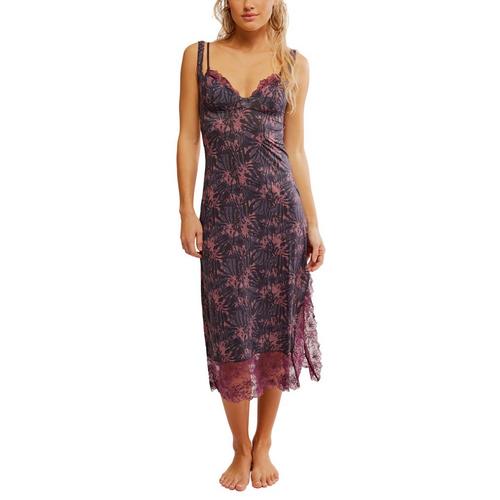 Women's Free People Party Crasher Slip Sweetheart Midi Shift Dress - Primary Image