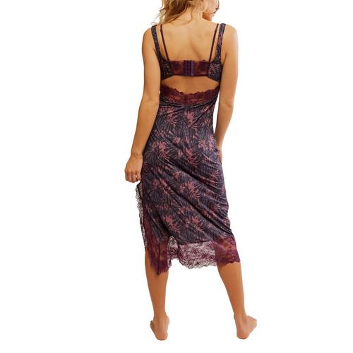 Women's Free People Party Crasher Slip Sweetheart Midi Shift Dress - Primary Image