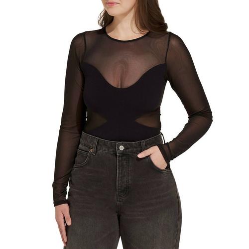 Women's Free People All An Illusion Bodysuit - Primary Image