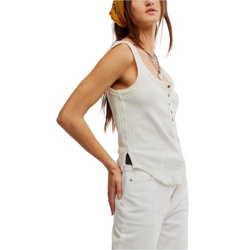 Women's Free People Care FP Bryson Henley Tank Top | SCHEELS.com