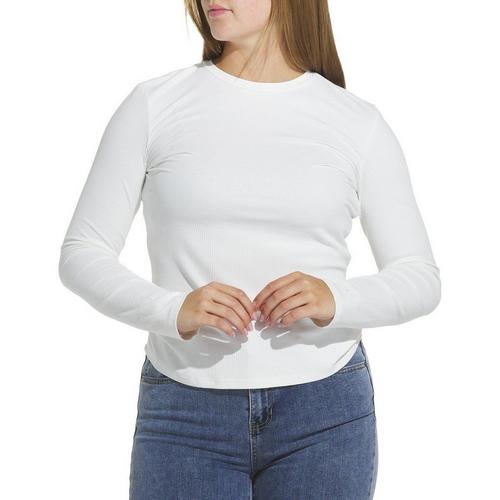 Women's Mikarose Ribbed Long Sleeve T-Shirt - Primary Image