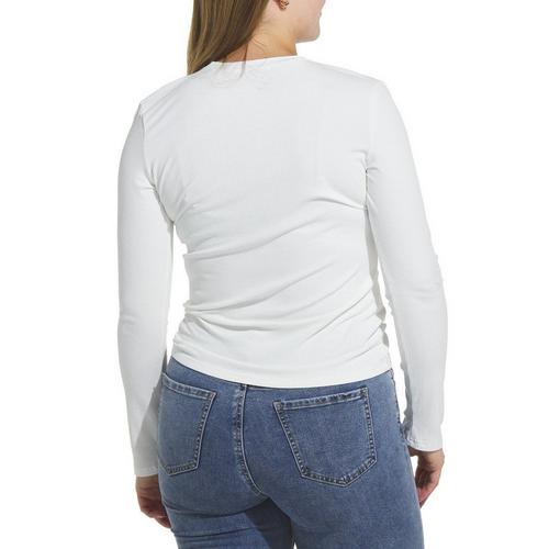 Women's Mikarose Ribbed Long Sleeve T-Shirt - Primary Image