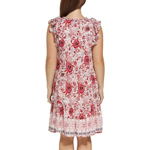 Women's Mikarose The Laureliain Notch Neck Shift Dress - Primary Image