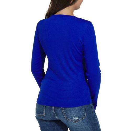 Women's Mikarose Ribbed Long Sleeve T-Shirt - Primary Image
