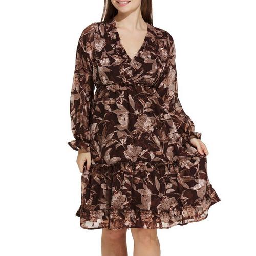 Women's Mikarose The Asher Long Sleeve Dress - Primary Image