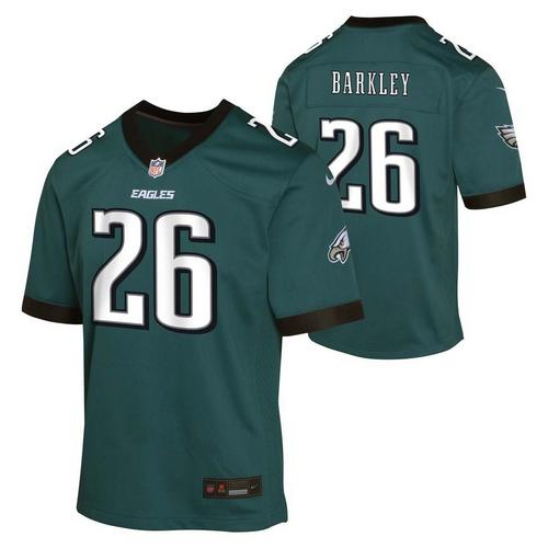 Nike Kids' Philadelphia Eagles Saquon Barkley #26 Game Jersey - Primary Image