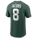 Nike Kids' Green Bay Packers Josh Jacobs #8 Name & Number T-Shirt - Thumbnail 1 of 2