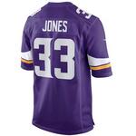 Nike Kids' Minnesota Vikings Aaron Jones #33 Game Jersey - Thumbnail 1 of 2