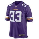 Nike Kids' Minnesota Vikings Aaron Jones #33 Game Jersey - Thumbnail 2 of 2