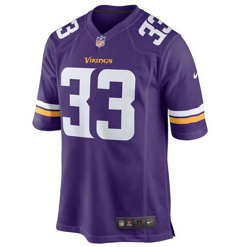 Nike Kids' Minnesota Vikings Aaron Jones #33 Game Jersey - Primary Image