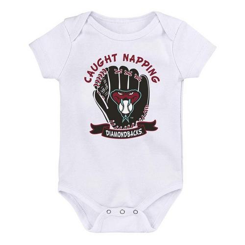 Genuine Stuff Baby Arizona Diamondbacks 3pk Inning Onesie - Primary Image