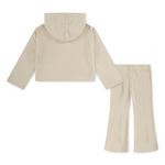 Baby Girls' Jordan "Heir to the Crown" Ribbed Pullover Hoodie and Pants Set - Thumbnail 2 of 4