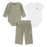 Baby Jordan Jumpman Waffle Knit Onesie,Sweatpants Set - Thumbnail 1 of 2