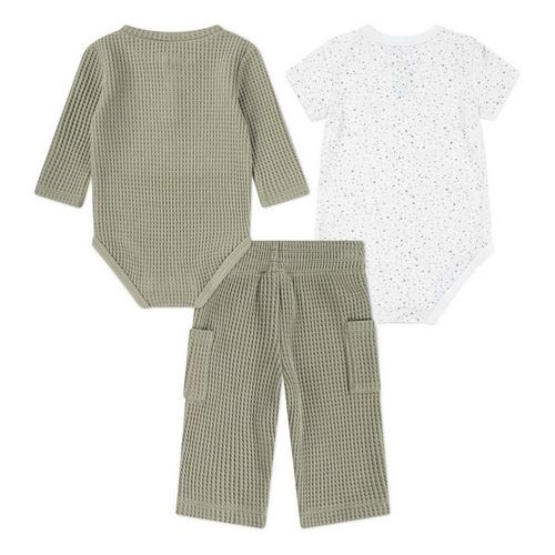 Baby Jordan Jumpman Waffle Knit Onesie,Sweatpants Set - Primary Image