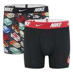 Boys' Nike Dri-FIT Printed 2 Pack Boxer Briefs - Thumbnail 1 of 2