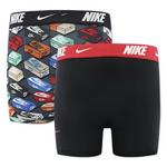 Boys' Nike Dri-FIT Printed 2 Pack Boxer Briefs - Thumbnail 2 of 2