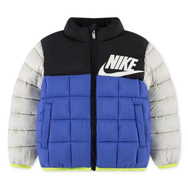 Toddler Nike Colorblocked Quilted Futura Puffer Jacket