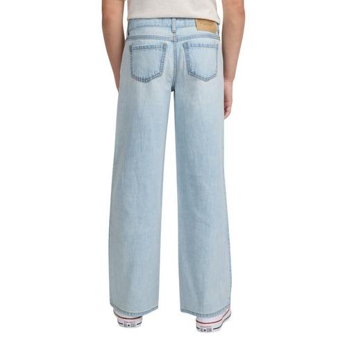 Girls' abercrombie kids Baggy Embroidered Original Wide Leg Jeans - Primary Image