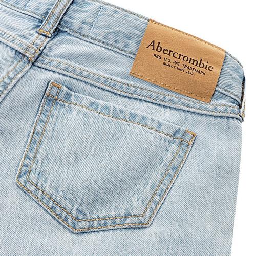 Girls' abercrombie kids Baggy Embroidered Original Wide Leg Jeans - Primary Image