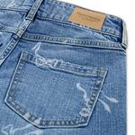 Girls' abercrombie kids High Waist Wide Leg Bow Print Jeans - Thumbnail 5 of 6