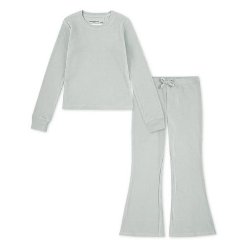 Girls' abercrombie kids Waffle Pajama Set - Primary Image