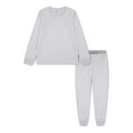 Kids' abercrombie kids Long Sleeve Solid T-Shirt and Joggers Pajama Set - Thumbnail 1 of 2
