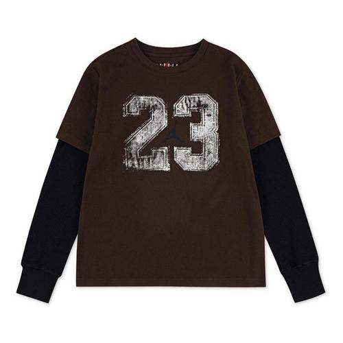 Kids' Jordan MVP 23 2Fer Long Sleeve T-Shirt - Primary Image