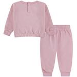 Baby Girls' Jordan Club Bubble Crewneck Sweatshirt Set - Thumbnail 2 of 5