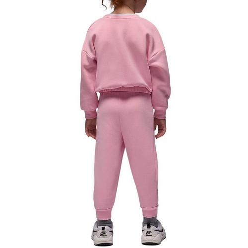 Toddler Girls' Jordan Club Bubble Crewneck Sweatshirt Set - Primary Image