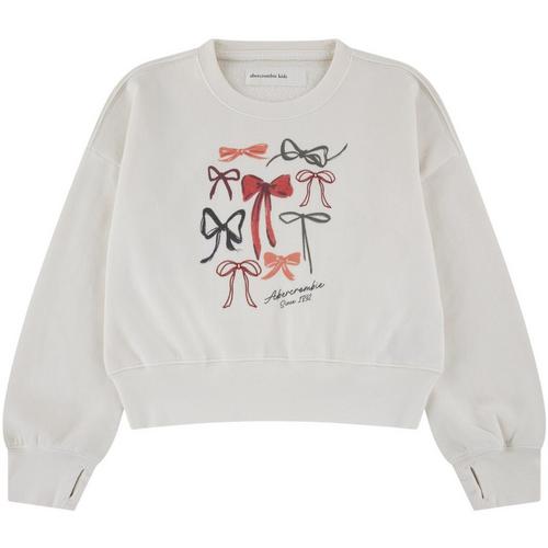 Girls' abercrombie kids Shine Logo Crewneck Sweatshirt - Primary Image