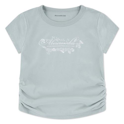 Girls' abercrombie kids Floral Script Shirt - Primary Image
