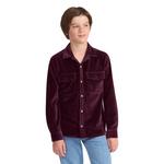 Kids' abercrombie kids Fine Wale Corduroy Long Sleeve Button Up Shirt - Thumbnail 3 of 3