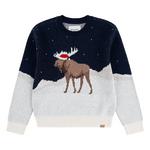 Kids' abercrombie kids Moose Pullover Sweater - Thumbnail 1 of 3