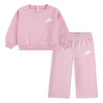 Baby Girls' Nike Wide Leg Crewneck Sweatshirt Set - Thumbnail 1 of 4