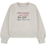 Girls' abercrombie kids Multicolor Logo Crewneck Sweatshirt - Thumbnail 1 of 2