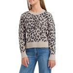 Girls' abercrombie kids Leopard Pullover Sweater - Thumbnail 1 of 5