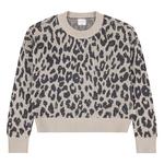Girls' abercrombie kids Leopard Pullover Sweater - Thumbnail 3 of 5