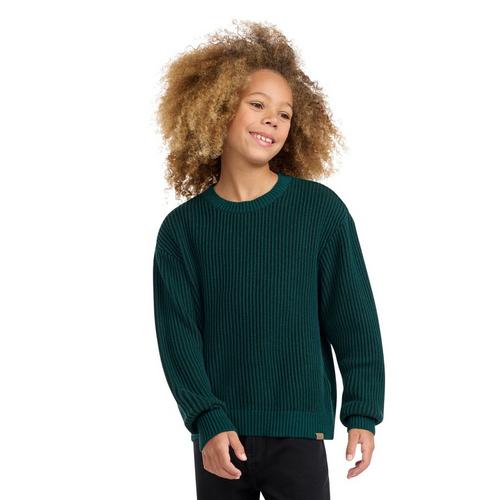 Kids' abercrombie kids Pleated Stitch Pullover Sweater - Primary Image