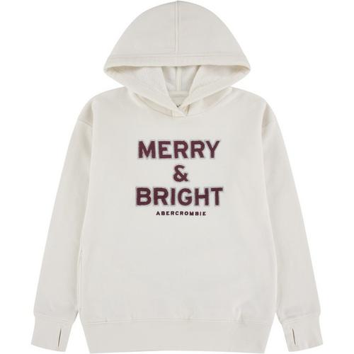 Girls' abercrombie kids Merry Bright Hoodie - Primary Image