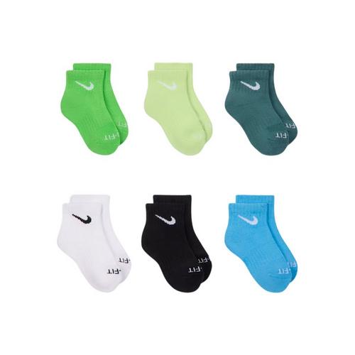 Kids' Nike Performance Basics 6 Pack Ankle Socks - Primary Image