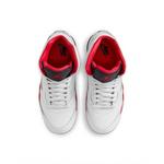 Little Kids' Air Jordan 5 Retro "Fire Red Black Tongue" Sneakers - Thumbnail 2 of 5