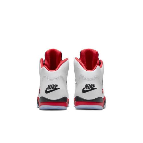 Little Kids' Air Jordan 5 Retro "Fire Red Black Tongue" Sneakers - Primary Image