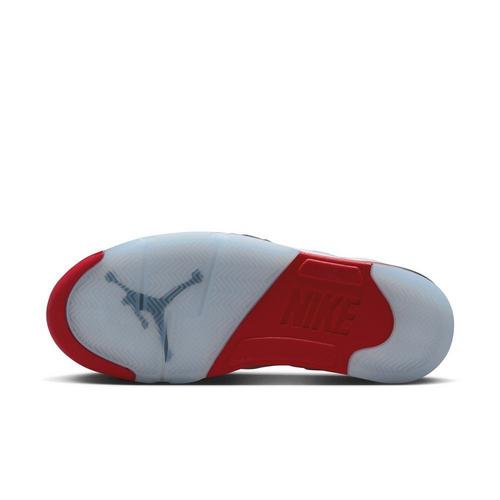 Men's Air Jordan 5 Retro "Fire Red Black Tongue" Sneakers